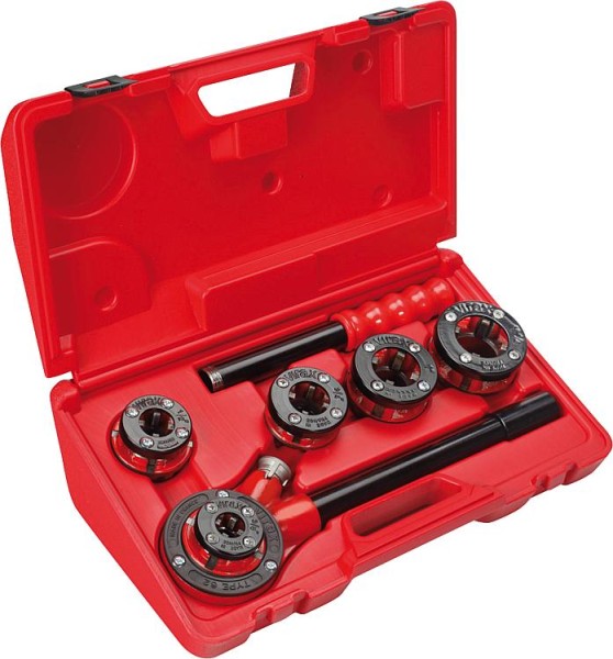 Handschneidkluppe-Set DN10 (3/8") - DN32 (1 1/4") im Koffer