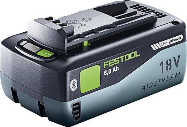 Ersatzakku Festool 18 V BP 18 Li 8,0 HP-ASI, mit 8 Ah Bluetooth®