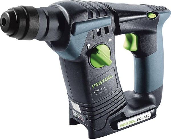 Akku-Bohrhammer Festool 18 V BHC 18-Basic ohne Akku und Ladegerät mit Transportkoffer