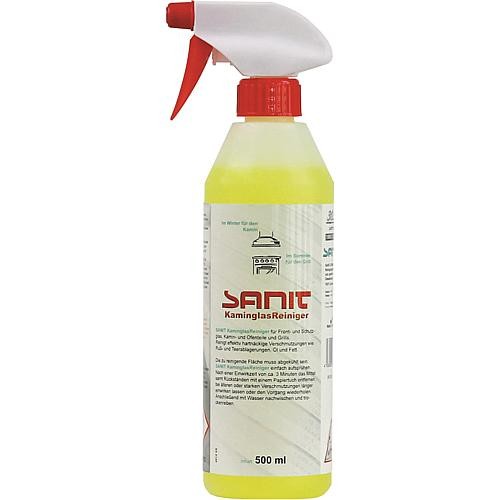 SANIT Kaminglas-Reiniger 500ml Flasche