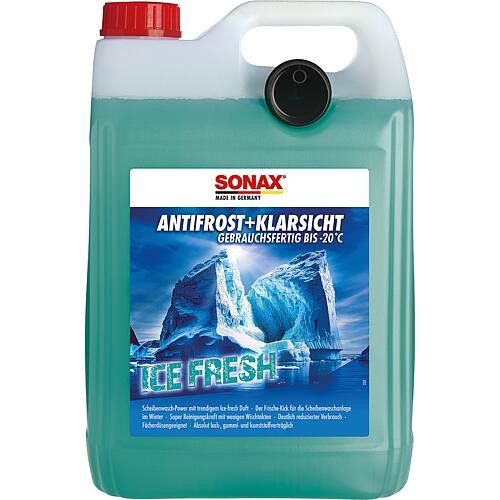 Winterscheibenreiniger SONAX AntiFrost + KlarSicht bis -20°C Ice-fresh 5l Kanister mit Ausgießer 013