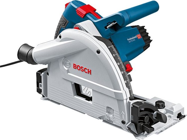 Tauchkreissäge BOSCH® GKT 55 GCE Professional 1400 W, mit Transportkoffer und Führunsschiene