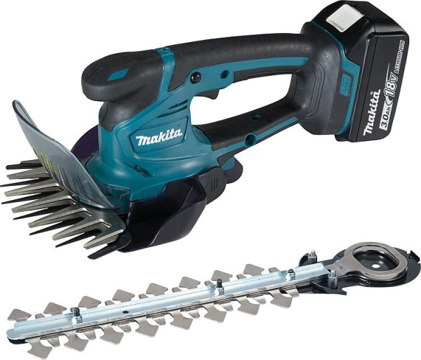 Akku-Grasschere MAKITA 18V DUM604RFX mit 1x 3,0 Ah Akku und Ladegerät