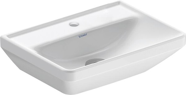 Handwaschbecken Duravit D-Neo BxHxT: 450 x 130 x 335 mm, o. Ül., 1HL mittig, weiß