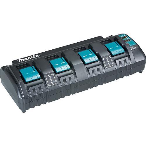 Akku-Vierfachladegerät MAKITA DC18SF für 14,4V und 18V Akkus