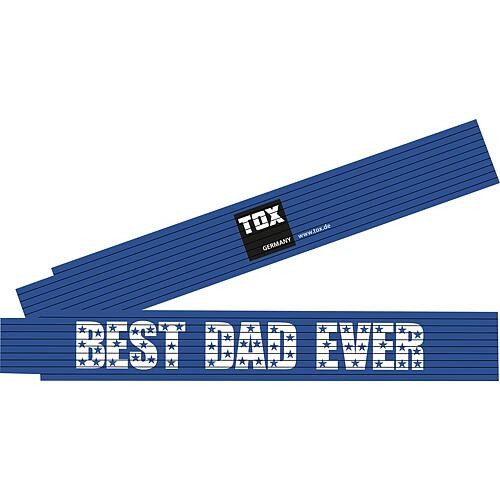 TOX Meterstab 2 Meter "BEST DAD EVER"