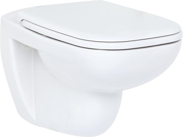 Combi-Pack Duravit D-Code Wandtiefspül-WC spülrandlos mit Softclose WC-Sitz, weiss