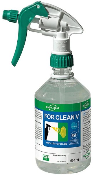 Schaumreiniger BIO-CIRCLE FOR CLEAN V 500ml Handzerstäuber