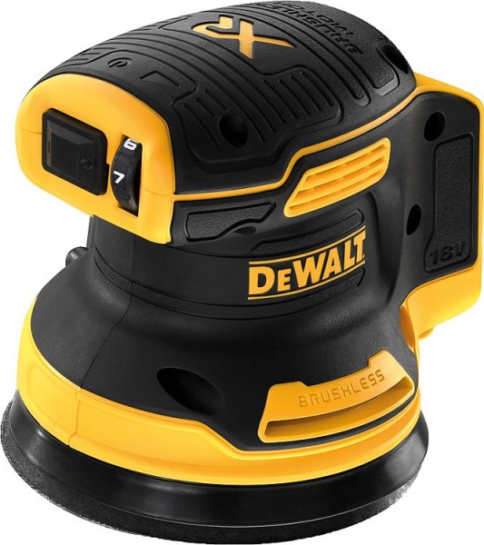 Akku-Exzenterschleifer DeWALT 18V DCW210NT Ø-Scheibe 125mm ohne Akkus und Ladegerät