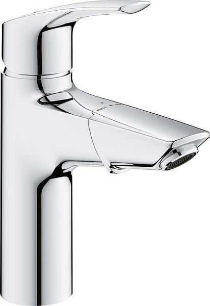 Waschtischmischer Grohe Eurosmart M-Size Ausladung 121 mm chrom mit Ablaufgarnitur und ausziehbarer