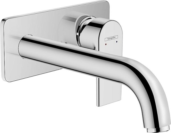 Wand-Waschtischmischer Hansgrohe Vernis Shape Ausladung 207 mm chrom