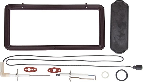 Wartungs-Set für WTC 45-A Weishaupt 48140100172 Zündelektrode Dichtung Ionisationselektrode