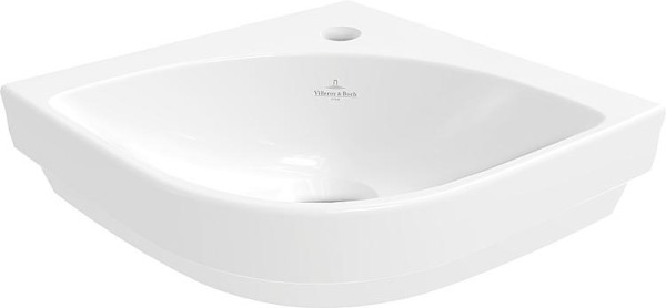 Eck-Handwaschbecken Villeroy & Boch Subway 3.0 320 x 320 mm, weiß