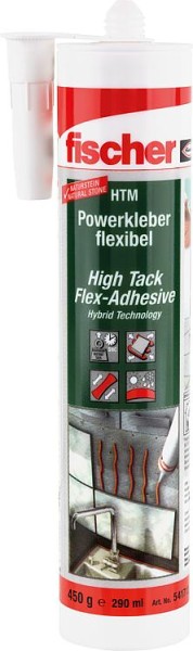 Powerkleber Typ HTM flexibel Farbe weiß, 290ml