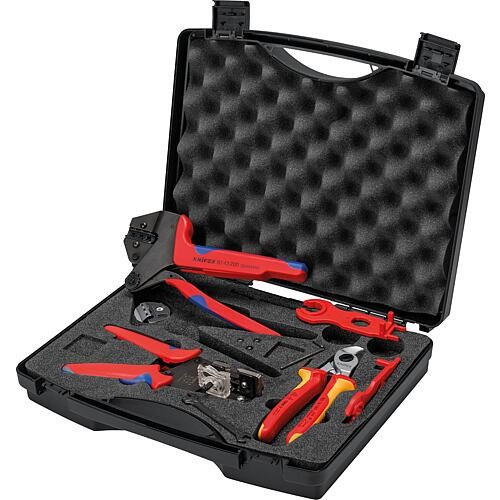 Werkzeug-Set KNIPEX für Photovoltaik 97 97 04 V01, 6-teilig, im Transportkoffer