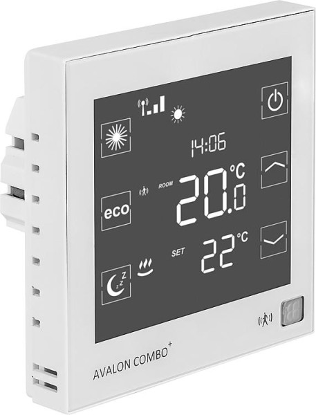 Funk-Raumthermostat, Avalon Combo+ P, 230V