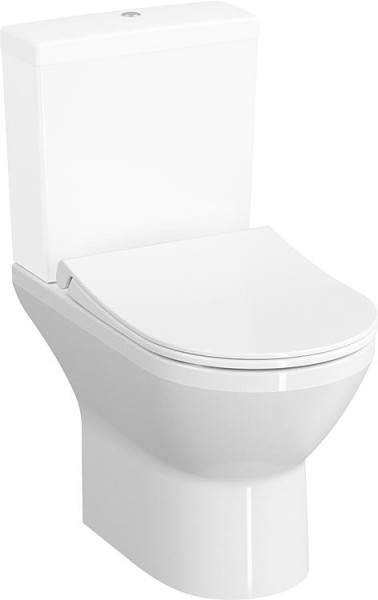 Standtiefspül WC VitrA Integra weiß, spülrandlos BxHxT: 355x400x485mm