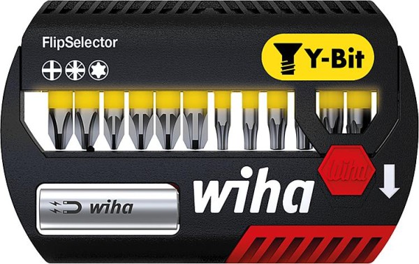 Bitset WIHA® Y - Bit 13 - teilig Philips, Pozidriv und TORX®