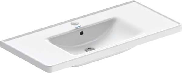 Möbel-WT Duravit D-Neo, BxHxT: 1005 x 170 x 480 mm, m. Ül., 1 HL mittig, weiß