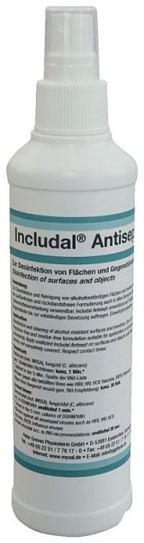 Flächendesinfektionsmittel Includal Antisept MYXAL 250ml Pumpspray