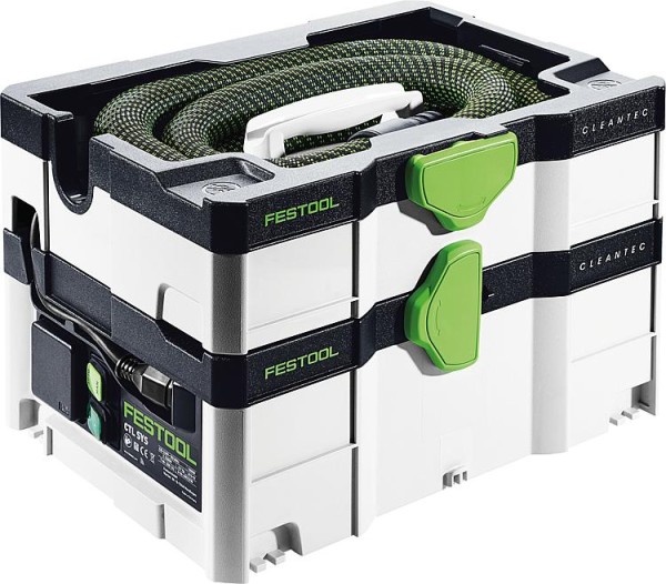 Trockensauger Festool CTL SYS, 1000 W, 6,9 kg mit 4,5 Liter Behältervolumen