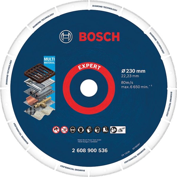 Diamanttrennscheibe BOSCH Ø 230x22,23mm