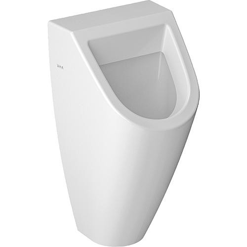 Urinal VitrA S20 Basic weiß, Zulauf von hinten, Abgang waagrecht, BxHxT: 310x625x300mm