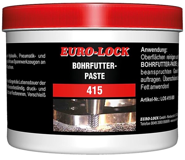 Bohrfutterpaste EURO-LOCK LOS 415, 500g Dose