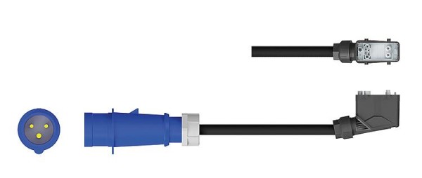 Netz-Versorgungsstecker FlexPower 3 x 63A (36kW)