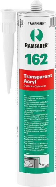 Ramsauer Acryl 162 transparent 1-K-Fugendicht- und Klebemasse 310ml