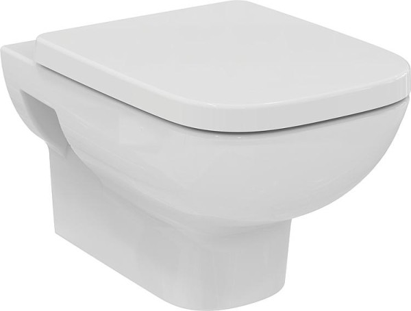 Wand-Tiefspül-WC Ideal Standard i.Life eckig BxHxT: 355x335x540 mm spülrandlos Keramik weiß