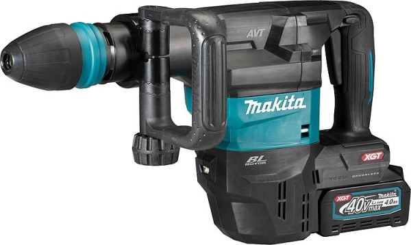 Akku-Meißelhammer Makita 40V HM001GM201 SDS-Max mit 2x 4,0 Ah und Ladegerät