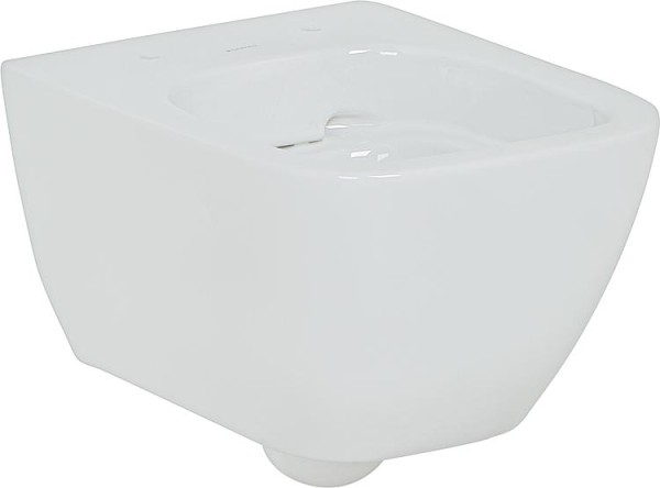 Wand-Tiefspül-WC Geberit Smyle Square compact spülrandlos weiß BxHxT: 350x330x490mm