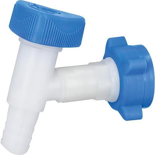 Ablasshahn PROFI S38,für Wasserkanister ECO, natur/blau