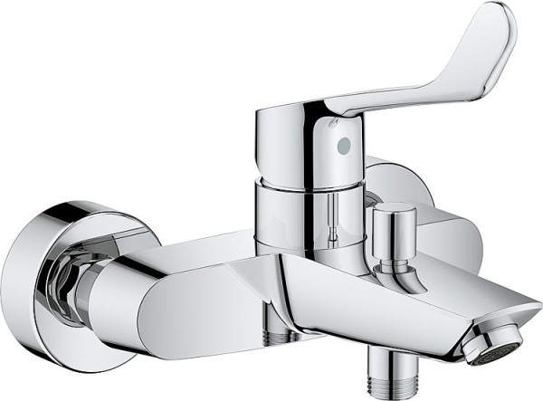 Einhebel-Wannenmischer Grohe Eurosmart, chrom langer Hebel