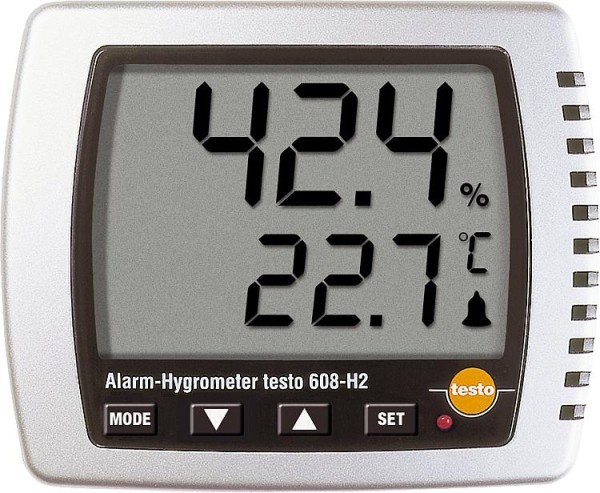 Testo 608-H1 Thermo-Hygrometer Feucht-/Taupunkt-/Temperaturmeßgerät