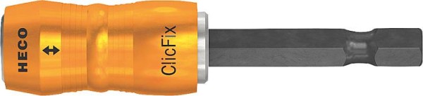 HECO-ClicFix Schnellwechsel- halter, magnetisch, mit Logo Aluminium Eloxiert, á 1 Stk.