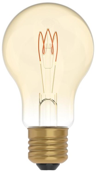 Led Deko/Vintage Leuchtmittel - Birnenform A60 E27 2,5W 136lm 1800K Gold 330° - dimmbar