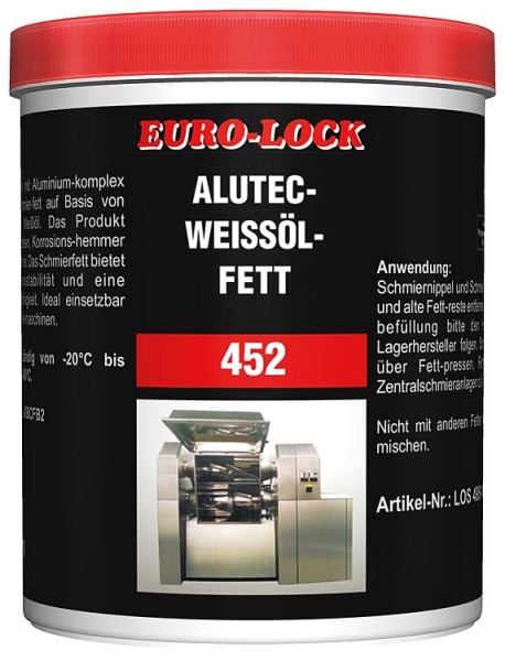 ALUTEC Weißölfett EURO-LOCK LOS 452, 750g Dose