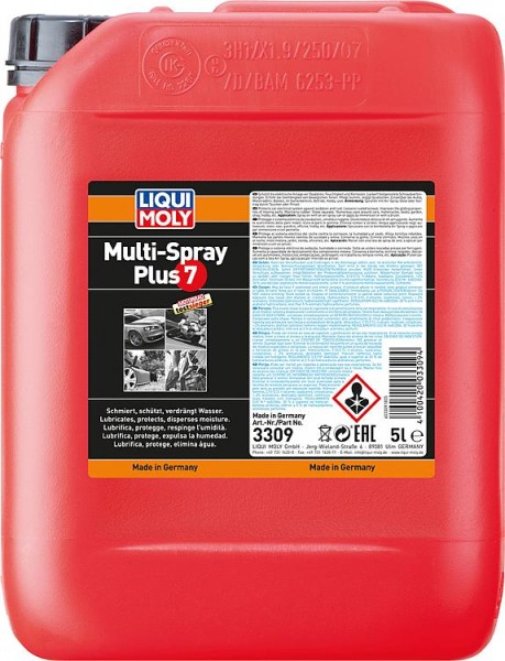 Multifunktionsöl LIQUI MOLY Multi-Spray Plus 7, 5l Kanister