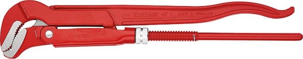 S-Maul Rohrzange KNIPEX rot pulverbeschichtet, L: 420mm