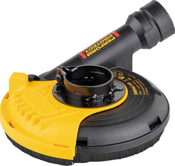 Absaughaube DeWALT DWE46150 für Winkelschleifer mit Ø 115 und 125mm