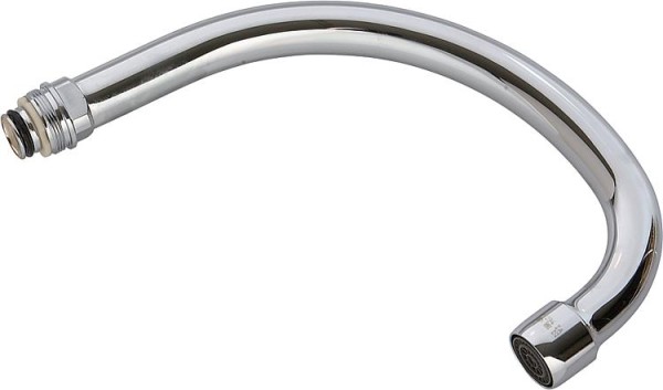 Grohe Auslauf Ausladung=140mm,Auslaufhöhe=95mm, Höhe=155mm Außengewinde 22x1