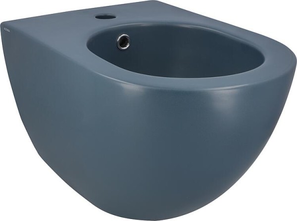 Wand-Bidet Elanda aus Keramik, Blue Royal matt