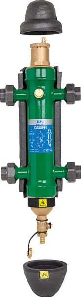 Caleffi Hydr. Multifunktionsweiche mit Schlamm- und Mikroblasenabscheider DN32 1 1/4"