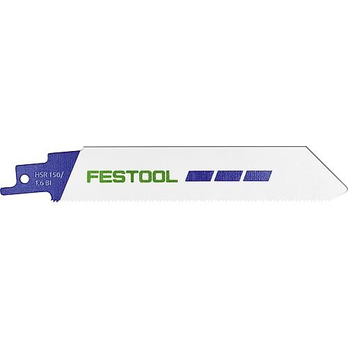 Säbelsägeblatt Festool HSR, Länge 150 mm, VPE = 5 Stück, für Metall 577489