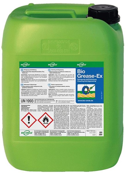 Stahlreiniger BIO-CIRCLE Bio Grease-Ex 10l Kanister