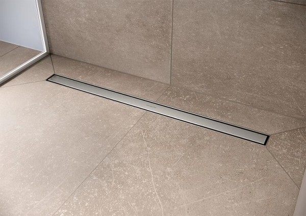 Hansgrohe RainDrain Compact Komplettset f. flache Installation, befliesbar, 600