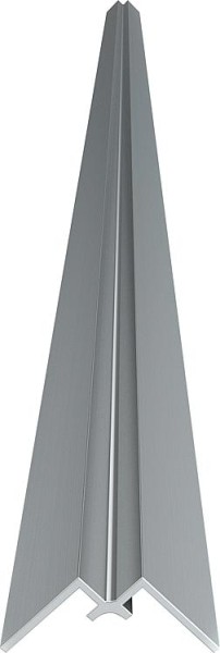 Innenecke für Duschrückwand Aluminium elox. matt 2550 mm