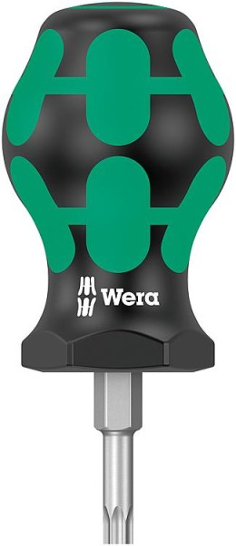 TORX Schraubendreher Stubby WERA Kraftform Plus - Serie 300 T25x25mm